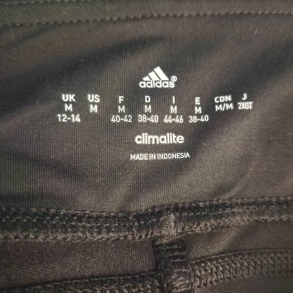 Adidas Black Performance Leggings - Picture 2 of 8